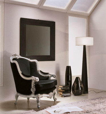 Classic r Design Armchair Luxury Design Furniture Textile Living room Living room new