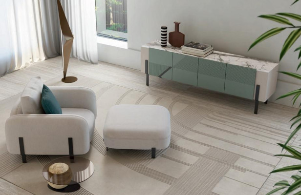 Armchair Luxury Design Design Armchair Textile Living room Italian Furniture Lounge