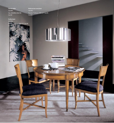 Dining table Natural wood Retro Style Dining room Living room Dining tables Tables Table Furniture
