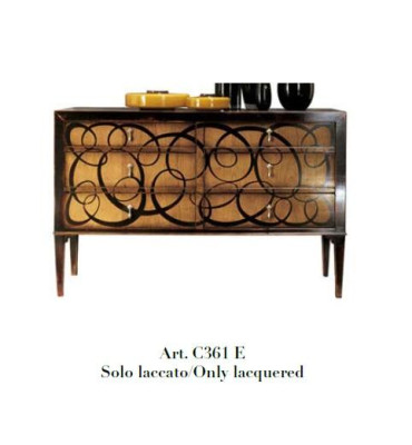 Chests of drawers Style Wood Luxury Lowboard Chest of drawers Sideboard Wardrobe Coat rack Sideboard