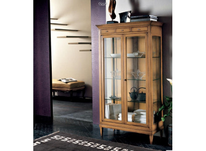 Solid Wood Display Cases Glass Wardrobe Real wood Display case Living room Furniture Sideboard