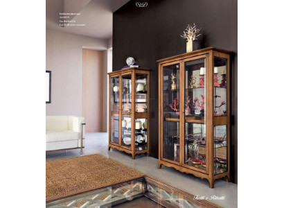 Solid wood showcases Glass Wardrobe Real wood Display case Living room Furniture Sideboard new