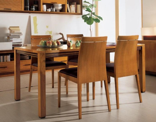Dining table modern style solid wood furniture Italian table dining tables wooden tables