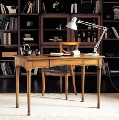 Office furniture Secretary Office Table Desk Italian Furniture Real wood Tables