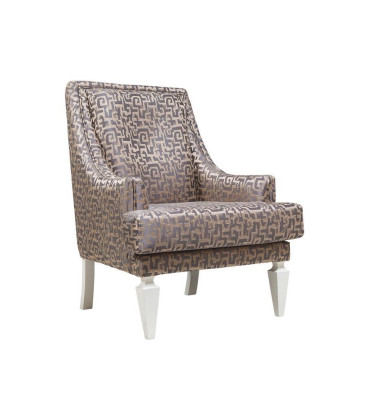 Brown Living Room Upholstered Chair Designer Hotel Single Seater Lounge Furniture