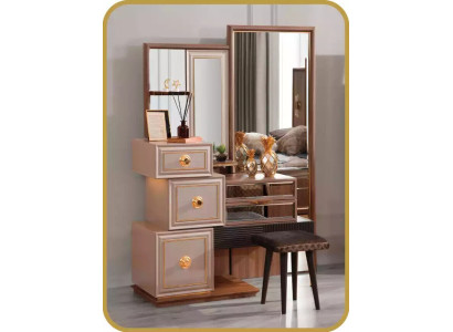 Luxury console table Dressing table Mirror Bedroom Console Beige new