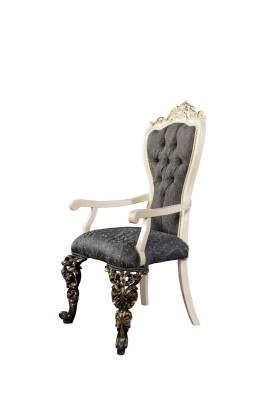 Classic r Chair 1x Dining room Lehn Armchair Lounge Club with Armrests Luxury new