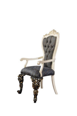 Dining room Chair Armchair Set 2x Chairs with Armrests + 2x Chairs Luxury Armchair new