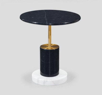 Black Round Coffee Table Table Stylish Living Room Side Tables Tables