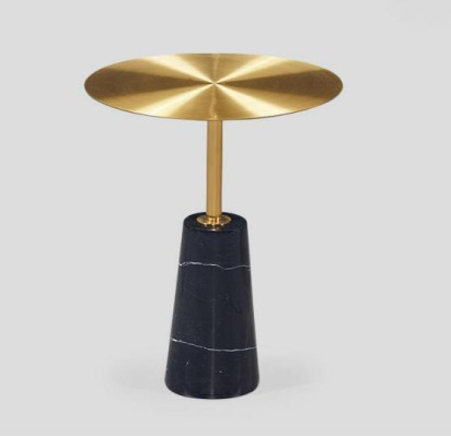 Designer Golden Side table Luxury Coffee table Living room Coffee table