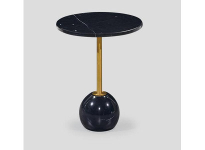 Black -Golden Side table Modern Living room Marble Coffee tables