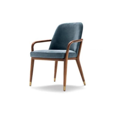 Designer Blue he Dining room chair Dining room Furniture Kitchen chair Recliner chair