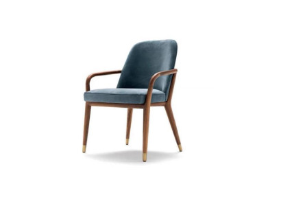 Designer Blue he Dining room chair Dining room Furniture Kitchen chair Recliner chair