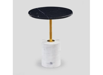 Black Round Side table Luxury Table Round Living room Coffee tables