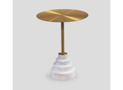 Modern Coffee table Luxury Metal Table Side Tables Living room Round new