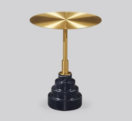 Side table Table Design Luxury Tables Furniture stainless steel Round Metal Gold