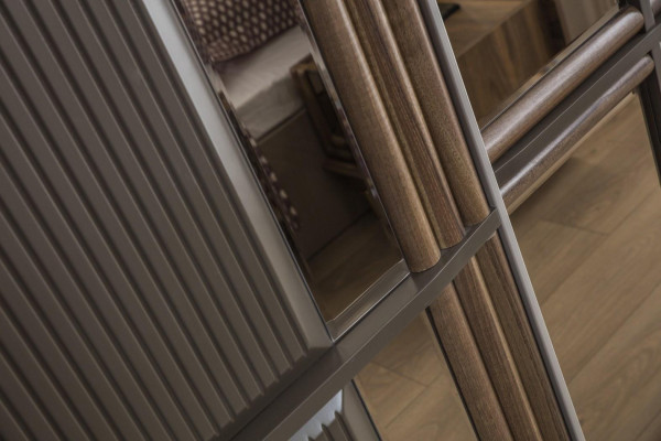 Wardrobe Cabinets Wardrobe Bedroom Brown Modern Wood Luxury