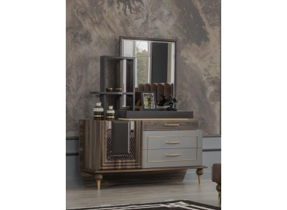 Dressing table Console table Luxury Furniture Brown Design Wood Consoles new