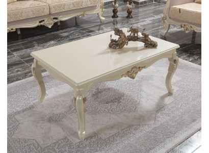 Coffee table Living room table Side table Consoles Beige Wood Table