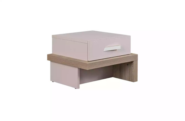 Bedside table Children Childrens room Nightstand Wood Pink Wardrobe Table