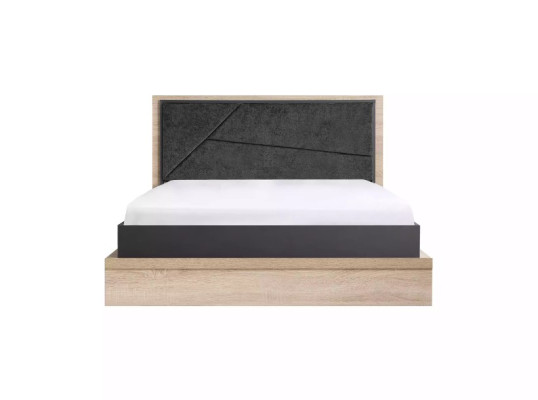 Bed frame Childrens bed Teenagers Bed Wood Gray Childrens room Modern
