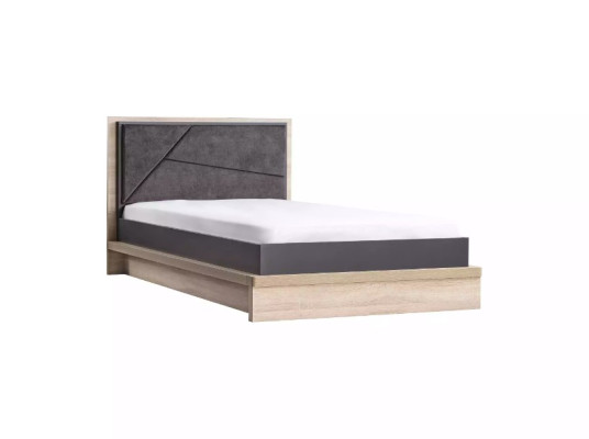 Childrens bed Bed Bed Frame Wood Gray Childrens room Modern Teenagers