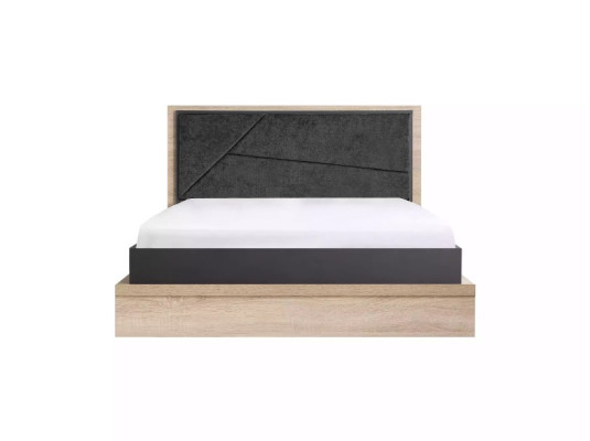 Childrens bed Bed Bed Frame Wood Gray Childrens room Modern Teenagers