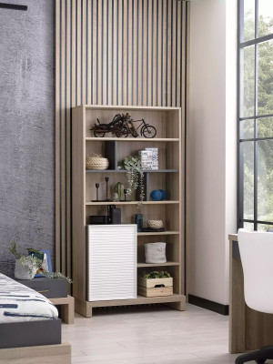 Bookshelf Childrens shelf Storage shelf Wood Brown children's cupboard