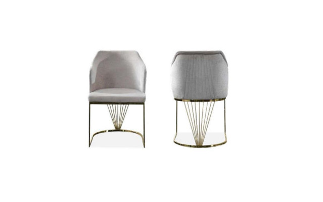 Dining room Chairs stainless steel Luxury Chair Italian Style Furniture new