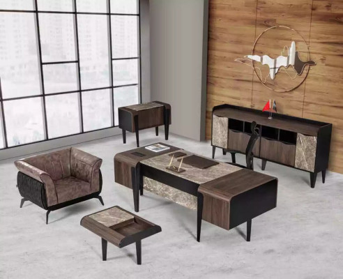 Office furniture Luxury Desk Filing cabinet Office cabinet new Modern set