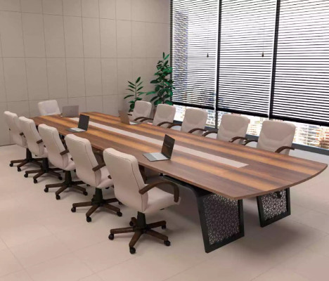 Large Wood Conference table Office Furnishings meeting table Tables Meeting