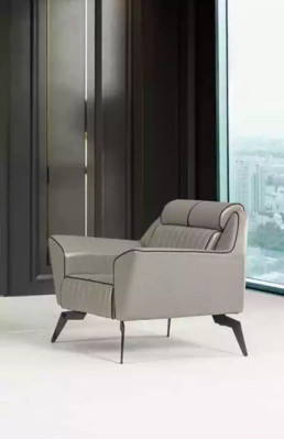 Leather Sofa set Three-seater Armchair Upholstery Furniture Imitation leather Couches 3+1