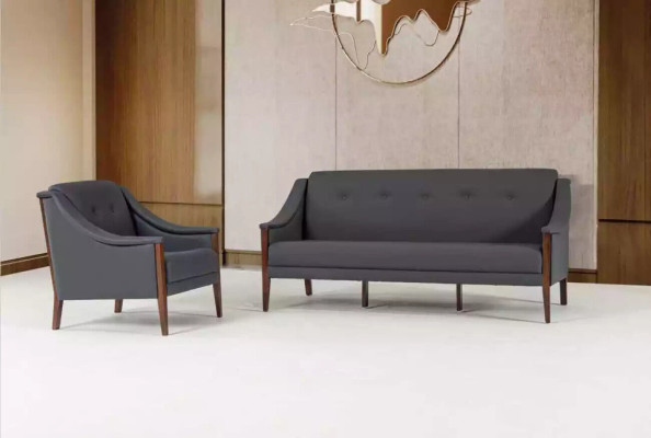 Gray Upholstery Sofa set Three Seater Armchair Complete's Modern 2pcs new 3+1