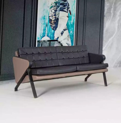 Modern sofa set luxury two-seater armchair upholstery design work furniture 2+1