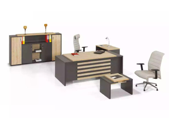 Office Set Designer Study room furniture Office cupboard Desk Luxury 3-piece