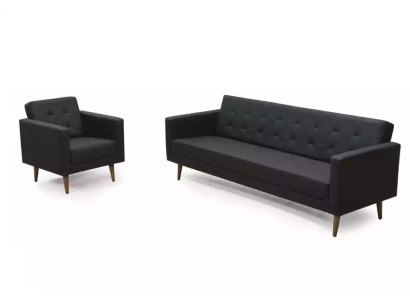Complete e Sofa set Armchair three-seater style Furniture Study room 3+1