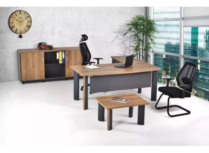 Office furnishings Desk Office furniture collection Table Wardrobe Office 3 pieces
