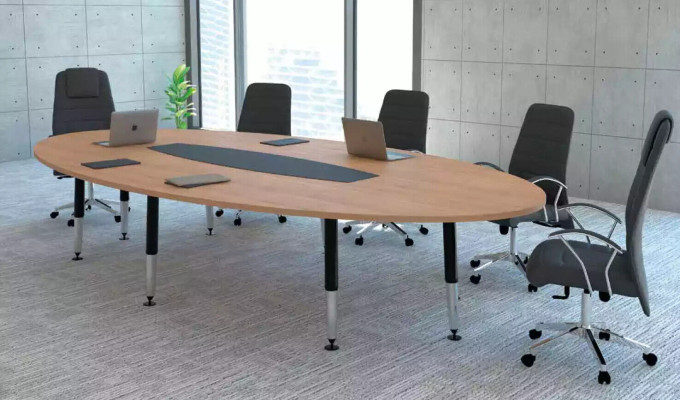 Conference table Designer Office Work Room 220x110 Furniture Table Modern