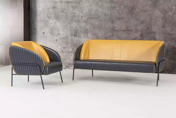 Modern Luxury Sofa Set Two-seater Armchair Study room Design Furniture 2+1