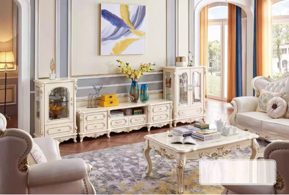 Living room for set Classic Furniture 3pcs. Indoor area for the apartment