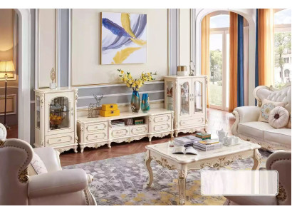 Living room for set Classic Furniture 3pcs. Indoor area for the apartment