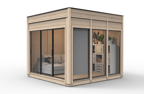 Camping house garden house wooden house holiday house garden house cottage 354x354x318