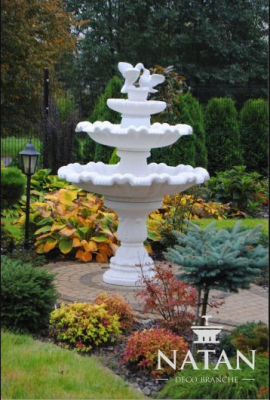 Fountain Garden Pond Fountain 175cm Stone Fountain Garden Fountain Fontaine new