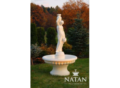 Decorative fountain fountain figure 206 cm fountain decoration garden fontaine pond