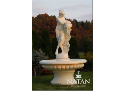 Decorative fountain fountain figure 196cm fountain decoration garden fountain pond