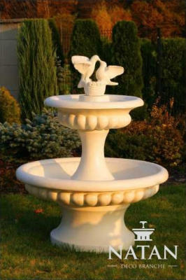 Decorative fountain fountain sculpture 138cm fountain decoration garden fountain pond new
