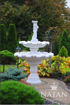 Decorative fountain fountain figure 197cm fountain decoration garden fountain pond