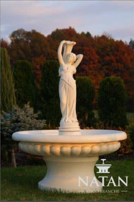 Decorative fountain fountain figure 164cm fountain decoration garden fontaine pond