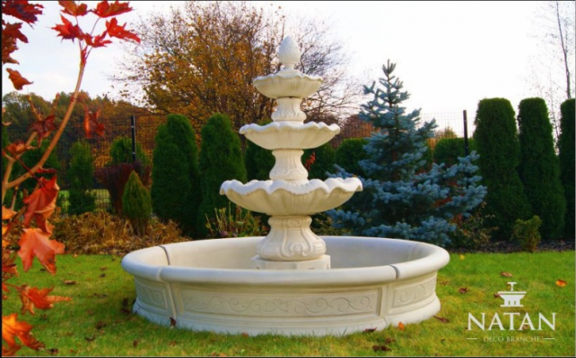 Decorative fountain fountain sculpture fountain decorative garden fountain pond new 195cm