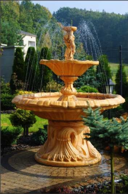 Decorative fountain fountain figure fountain decoration garden fontaine pond SHELLA